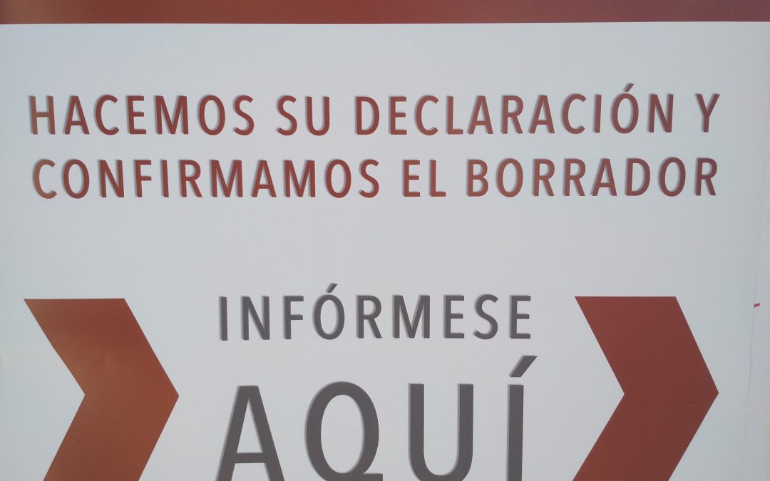 ULTIMOS DIAS PARA PRESENTAR SU DECLARACION DE LA RENTA 2018